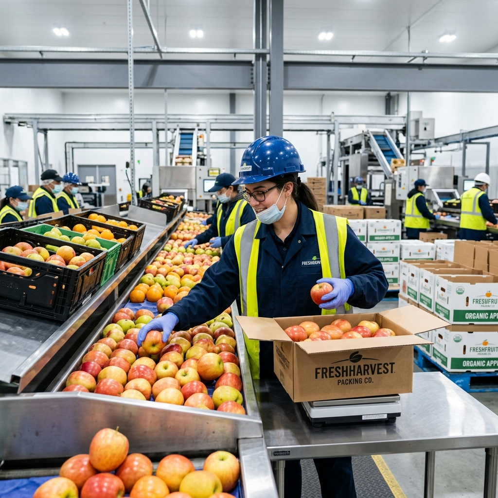 Fruit Packing Job in Russia